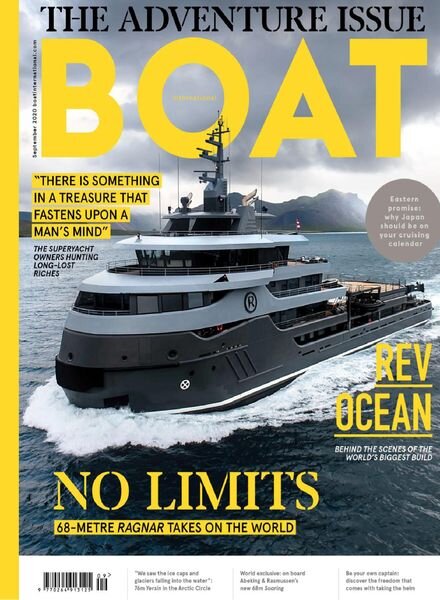 Boat International – September 2020 Cover