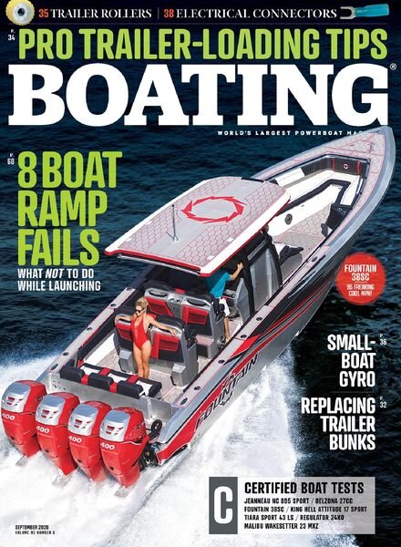 Boating – September 2020 Cover