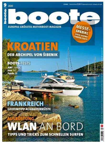 Boote – September 2020 Cover