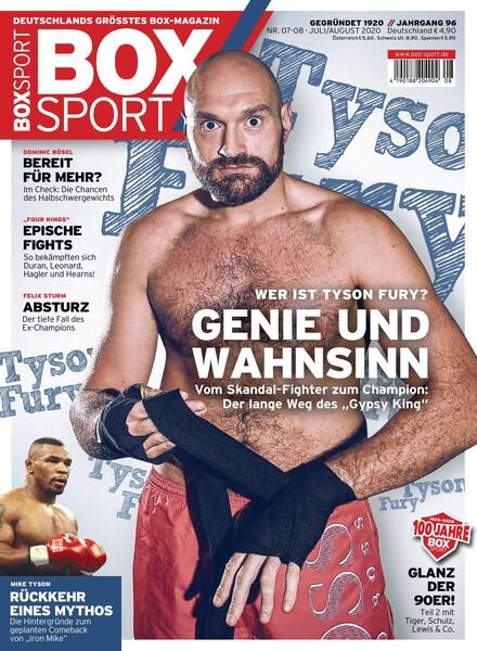 BoxSport – September 2020 Cover