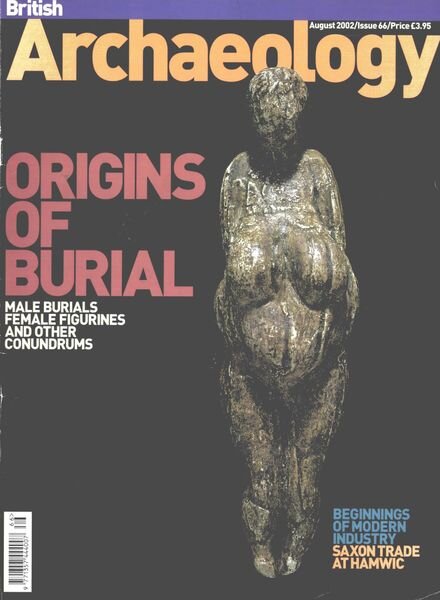 British Archaeology – August 2002 Cover