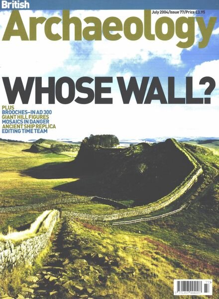 British Archaeology – July 2004 Cover