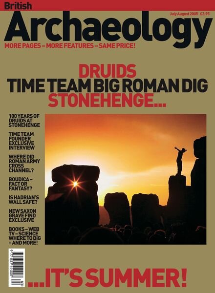 British Archaeology – July-August 2005 Cover