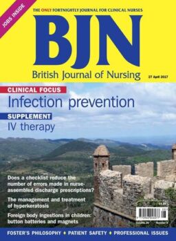 British Journal of Nursing – 27 April 2017