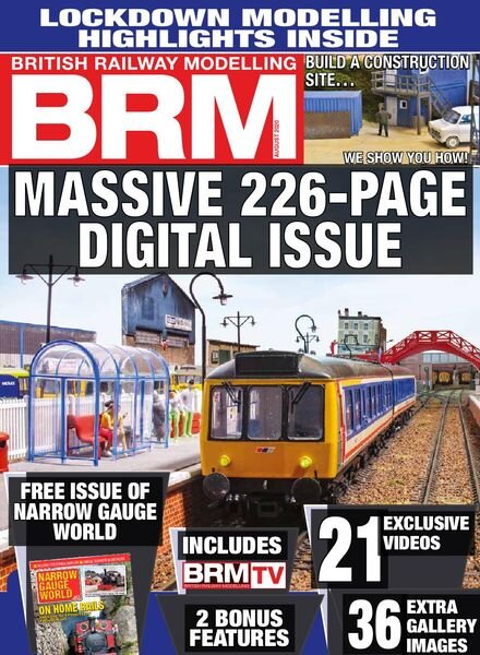 British Railway Modelling – August 2020 Cover