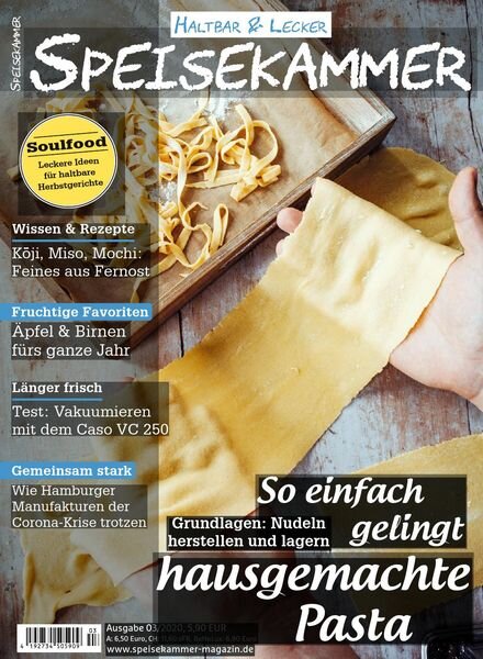 Brot – August 2020 Cover