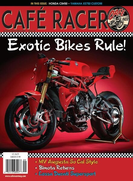 Cafe Racer – August-September 2020 Cover