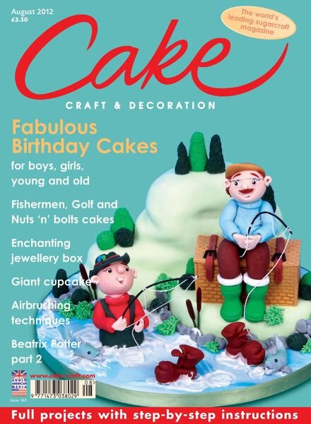 Cake Decoration & Sugarcraft – August 2012 Cover