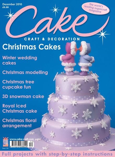 Cake Decoration & Sugarcraft – December 2010 Cover