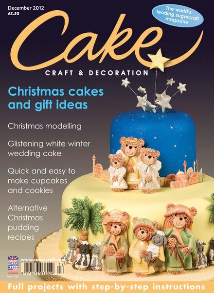 Cake Decoration & Sugarcraft – December 2012 Cover