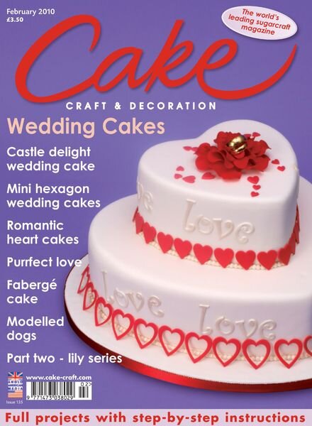Cake Decoration & Sugarcraft – February 2010 Cover