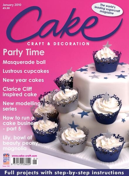 Cake Decoration & Sugarcraft – January 2010 Cover