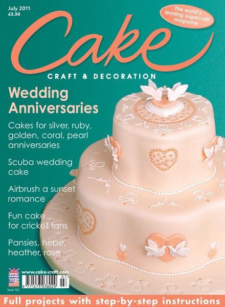 Cake Decoration & Sugarcraft – July 2011 Cover
