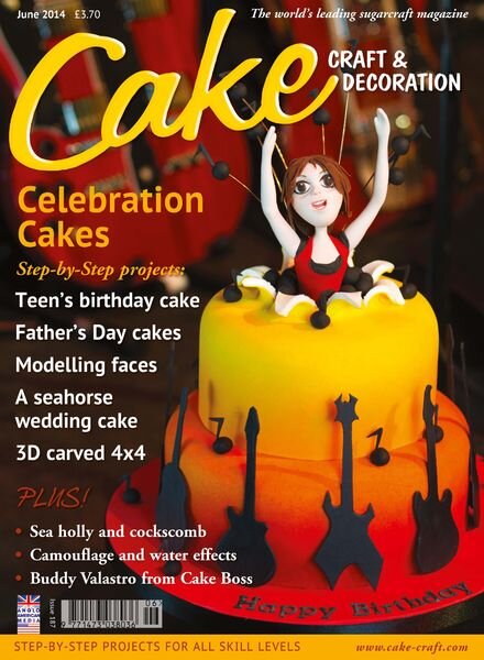 Cake Decoration & Sugarcraft – June 2014 Cover