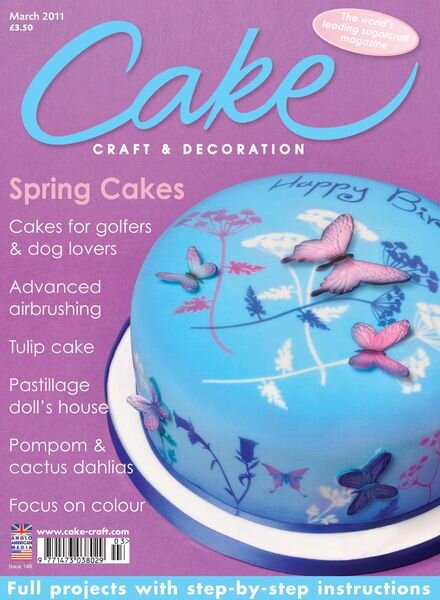 Cake Decoration & Sugarcraft – March 2011 Cover