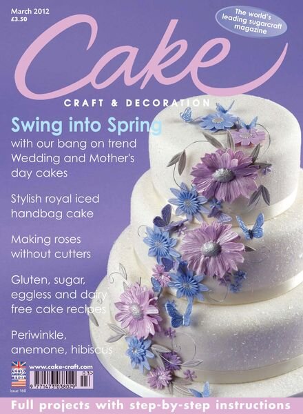 Cake Decoration & Sugarcraft – March 2012 Cover