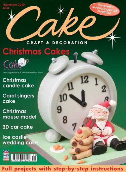 Cake Decoration & Sugarcraft – November 2010 Cover