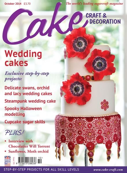 Cake Decoration & Sugarcraft – October 2014 Cover