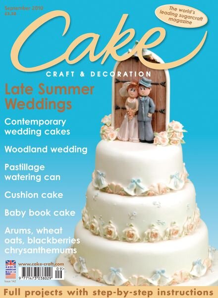 Cake Decoration & Sugarcraft – September 2010 Cover