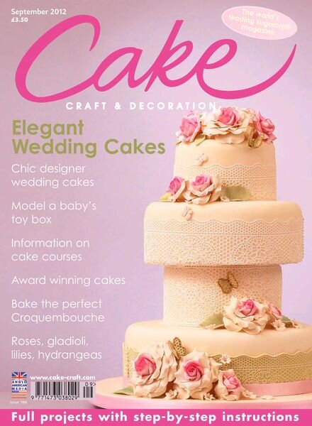 Cake Decoration & Sugarcraft – September 2012 Cover