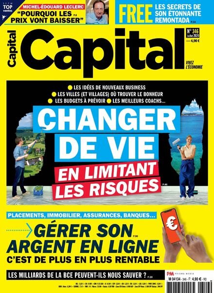 Capital France – Juillet 2020 Cover