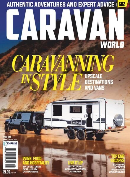 Caravan World – August 2020 Cover