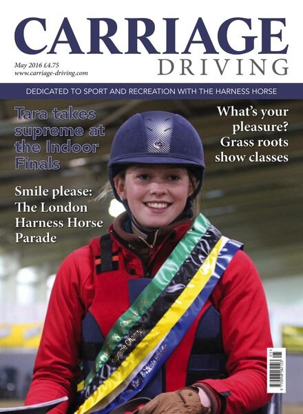 Carriage Driving – May 2016 Cover