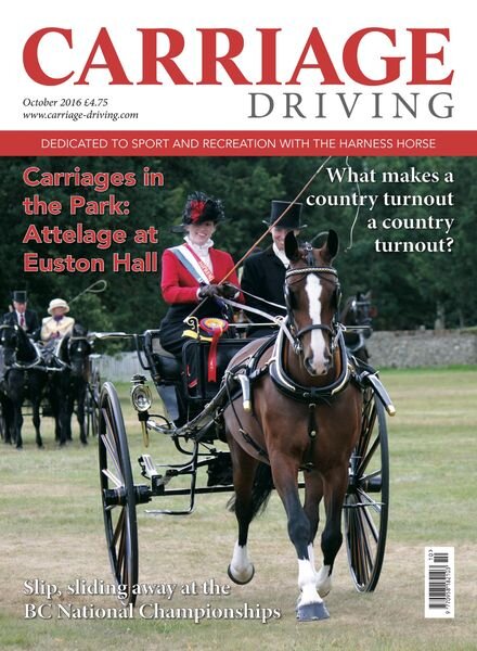 Carriage Driving – October 2016 Cover