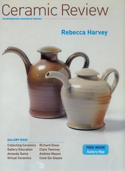 Ceramic Review – January-February 2002 Cover