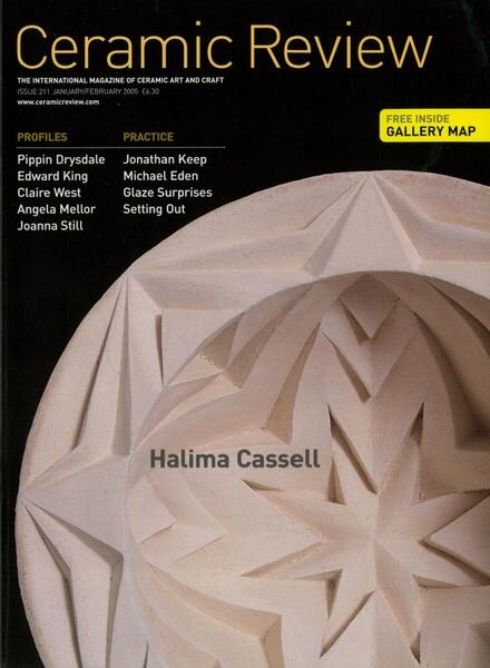 Ceramic Review – January- February 2005 Cover