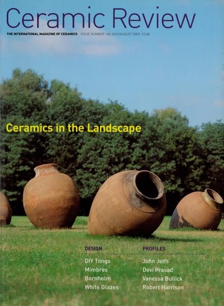 Ceramic Review – July- August 2000 Cover