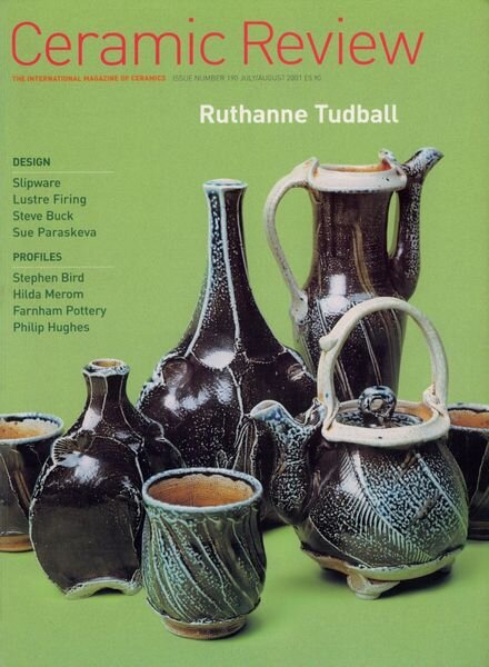 Ceramic Review – July-August 2001 Cover
