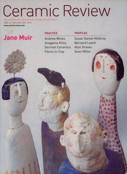 Ceramic Review – May- June 2003 Cover