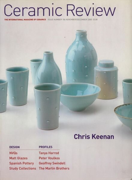 Ceramic Review – November-December 2000 Cover