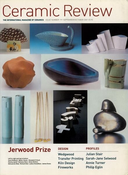 Ceramic Review – September-October 2001 Cover