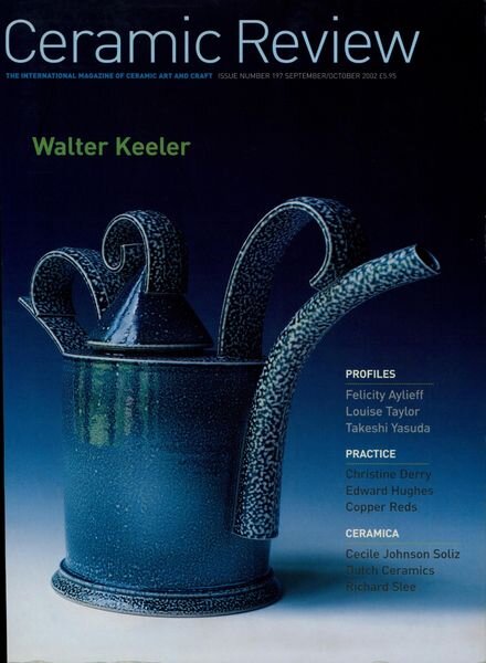 Ceramic Review – September- October 2002 Cover