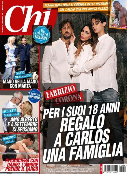 Chi – 12 Agosto 2020 Cover