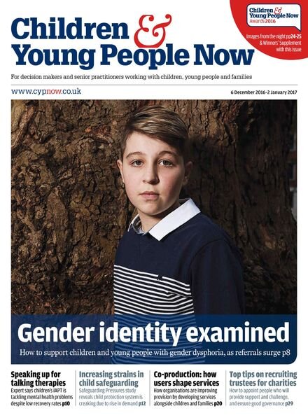Children & Young People Now – 6 December 2016 Cover