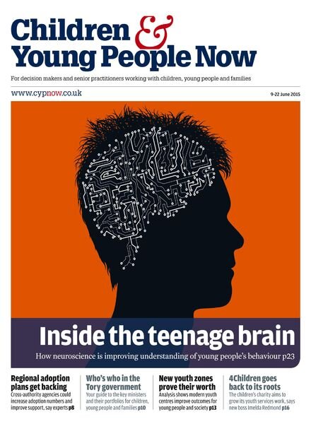 Children & Young People Now – 9 June 2015 Cover