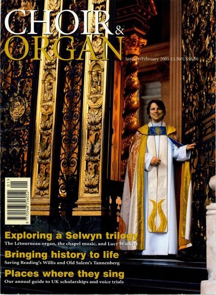 Choir & Organ – January-February 2005 Cover