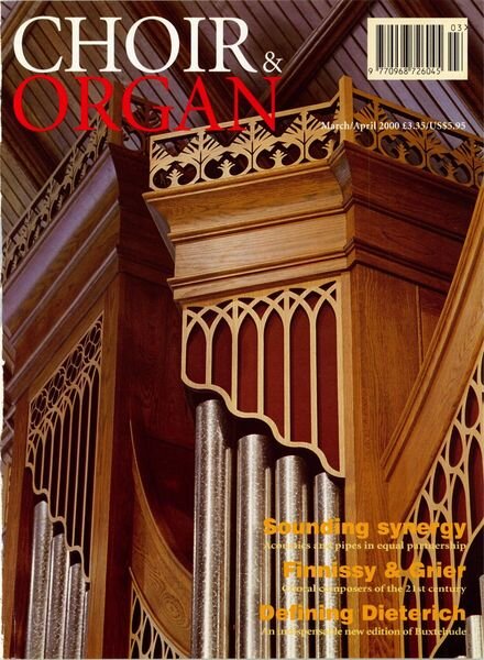 Choir & Organ – March-April 2000 Cover