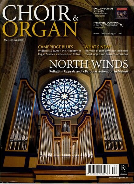 Choir & Organ – March-April 2009 Cover