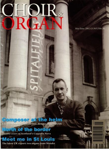Choir & Organ – May-June 2002 Cover