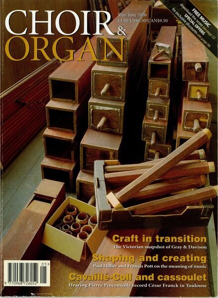 Choir & Organ – May-June 2006 Cover