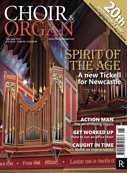 Choir & Organ – May-June 2013 Cover