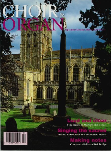 Choir & Organ – September-October 2004 Cover