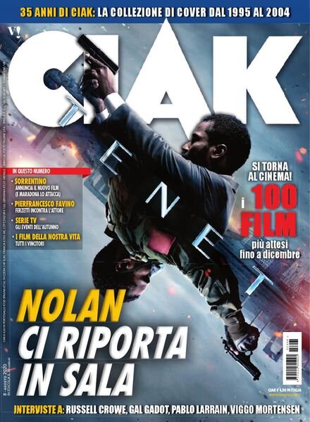 Ciak – Agosto 2020 Cover