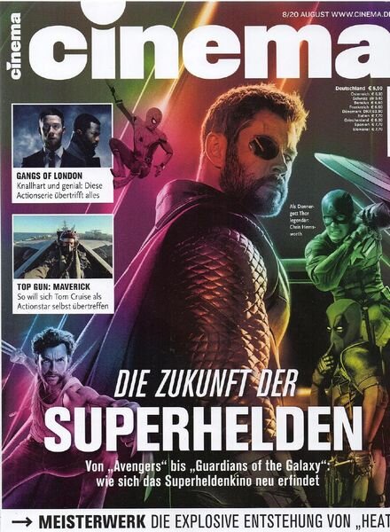 Cinema Germany – August 2020 Cover