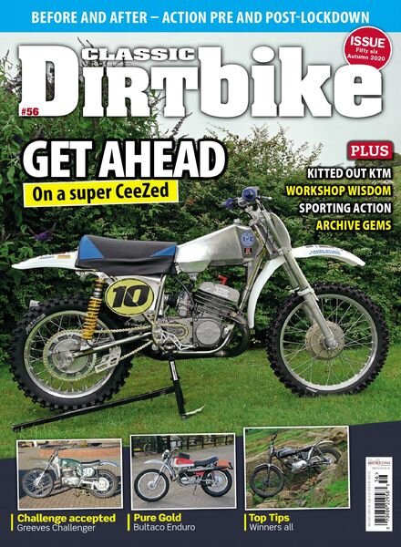 Classic Dirt Bike – August 2020 Cover
