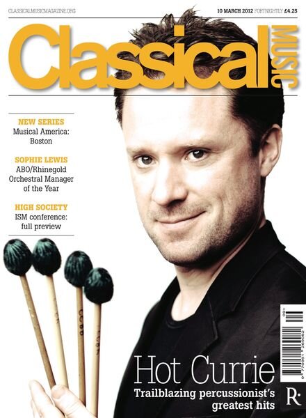 Classical Music – 10 March 2012 Cover